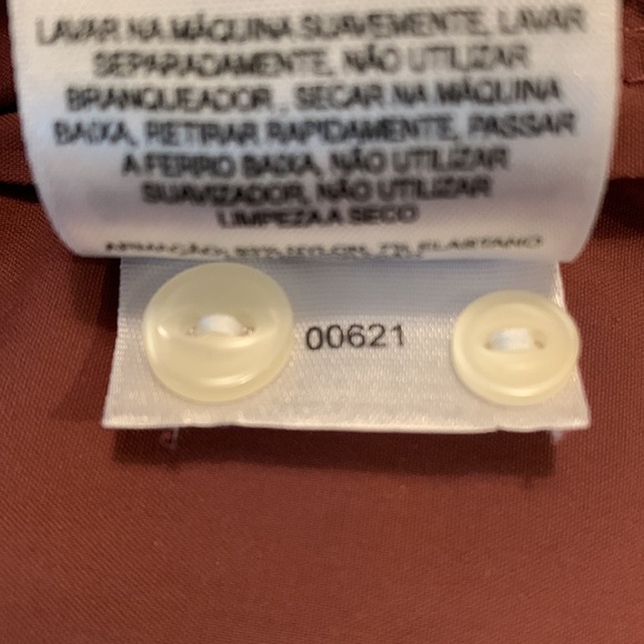 Mountain Hard Wear Women’s Short Sleeve Button Down Shirt Plum Color SZ 14 - Picture 11 of 12